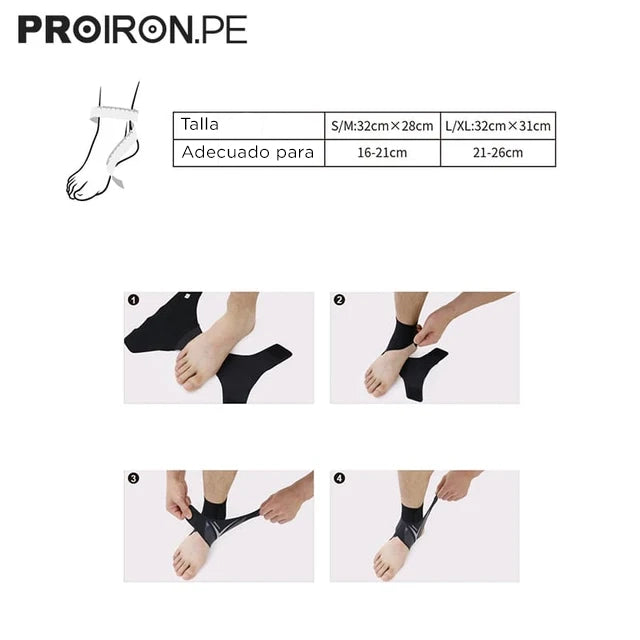 Tobillera de Soporte Abierto