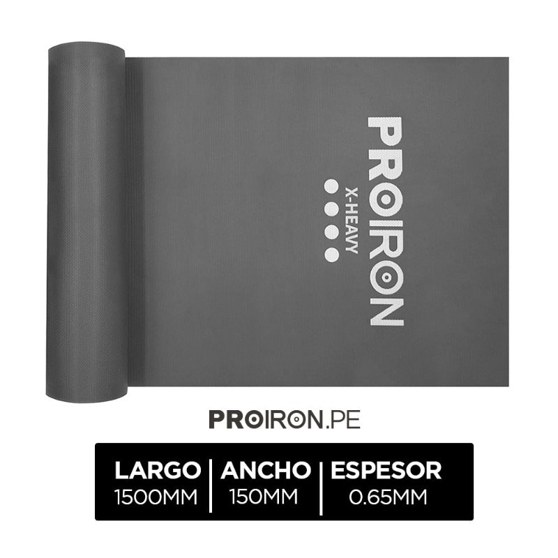 BANDA ELASTICA DE RESISTENCIA ABIERTA DE 1.5M - PROIRON PERU