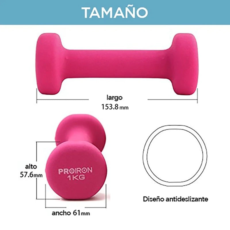 Mancuernas de Neopreno (Par)