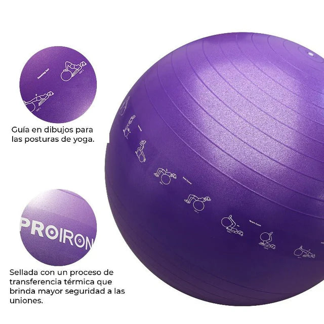Pelota de Yoga y Pilates de 75CM
