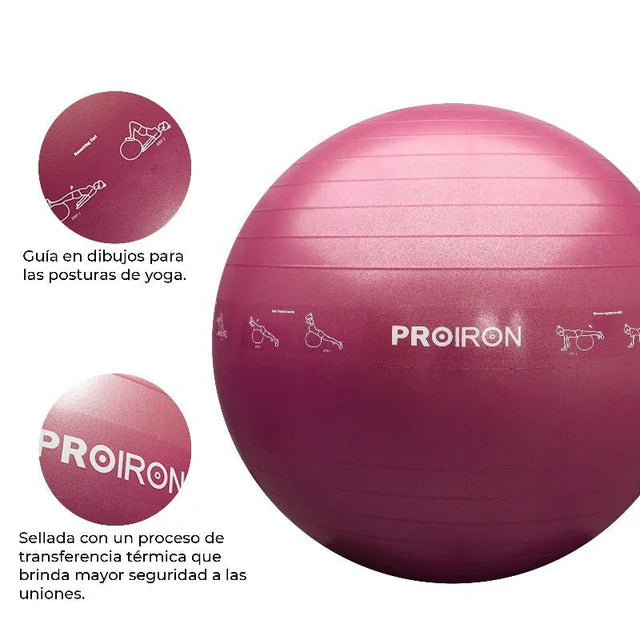 Pelota de Yoga y Pilates de 75CM