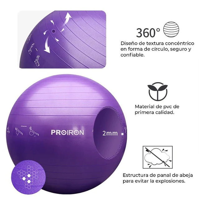 Pelota de Yoga y Pilates de 75CM