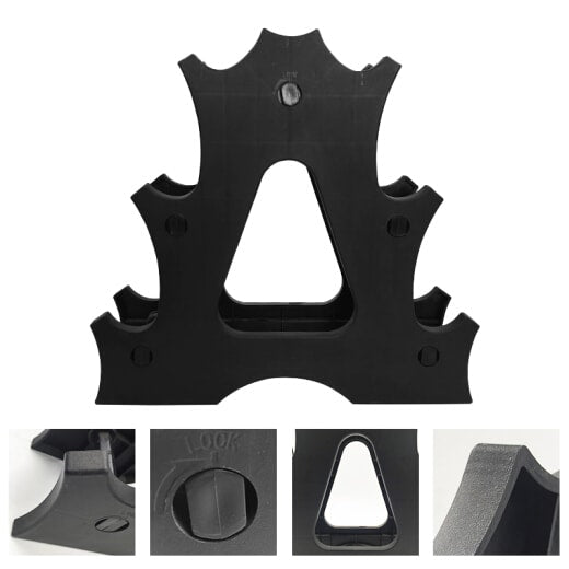 RACKS DE PVC PARA MANCUERNAS - PROIRON PERU