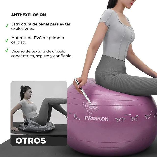 Pelota de Yoga y Pilates de 75CM