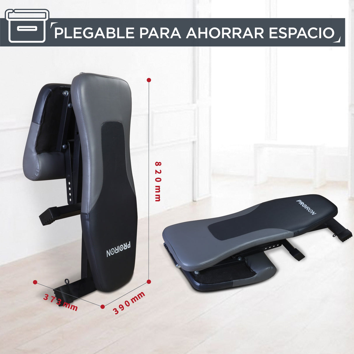 Banca para Entrenamiento Multifuncional PRO-I