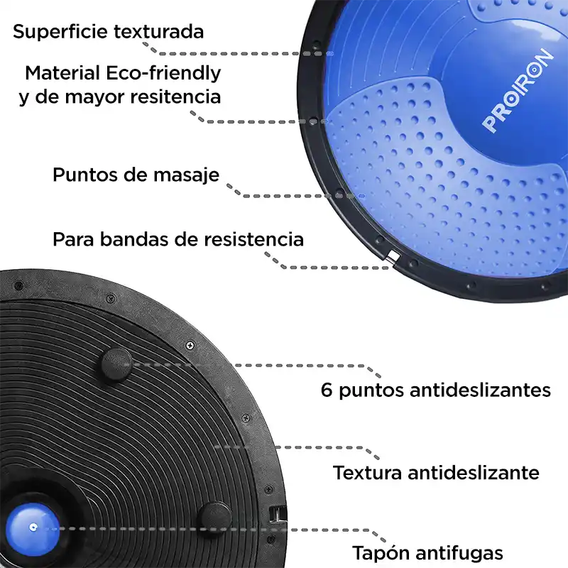 BOSU (Balance Trainer) Pelota de Equilibrio 60CM