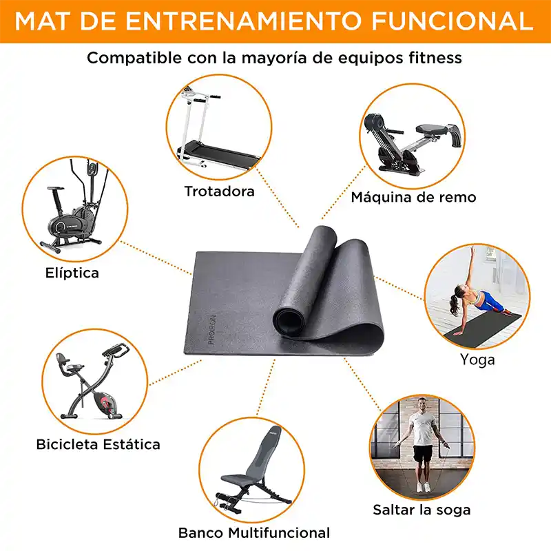 Mat de Entrenamiento Multifuncional de PVC