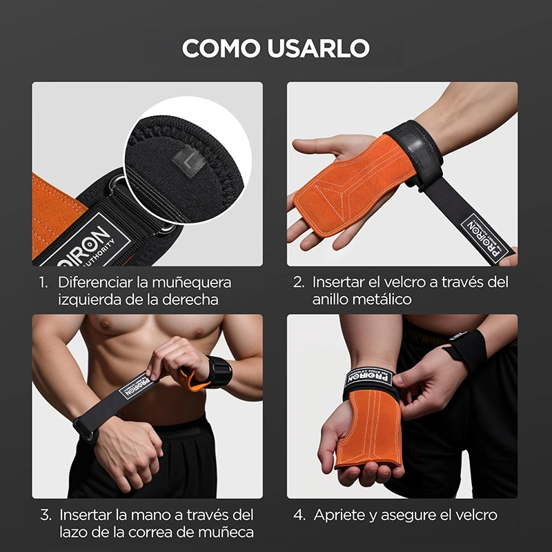 Muñequeras para levantamiento de pesas o Powerlifting