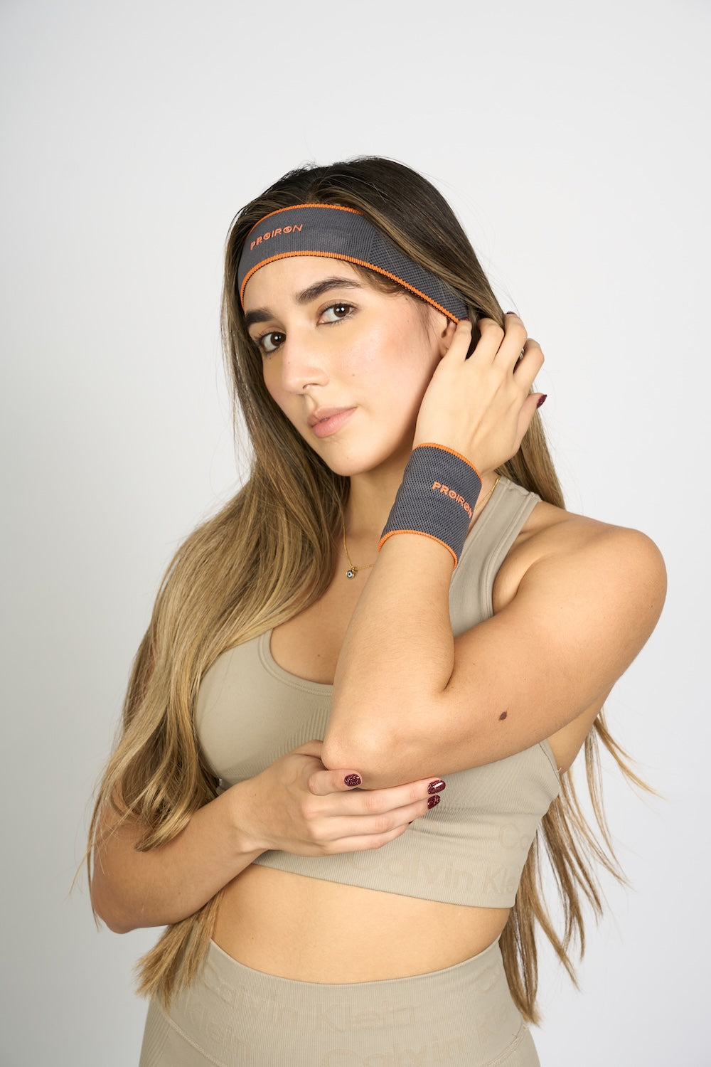 Muñequera Deportiva de Fibra Refrescante