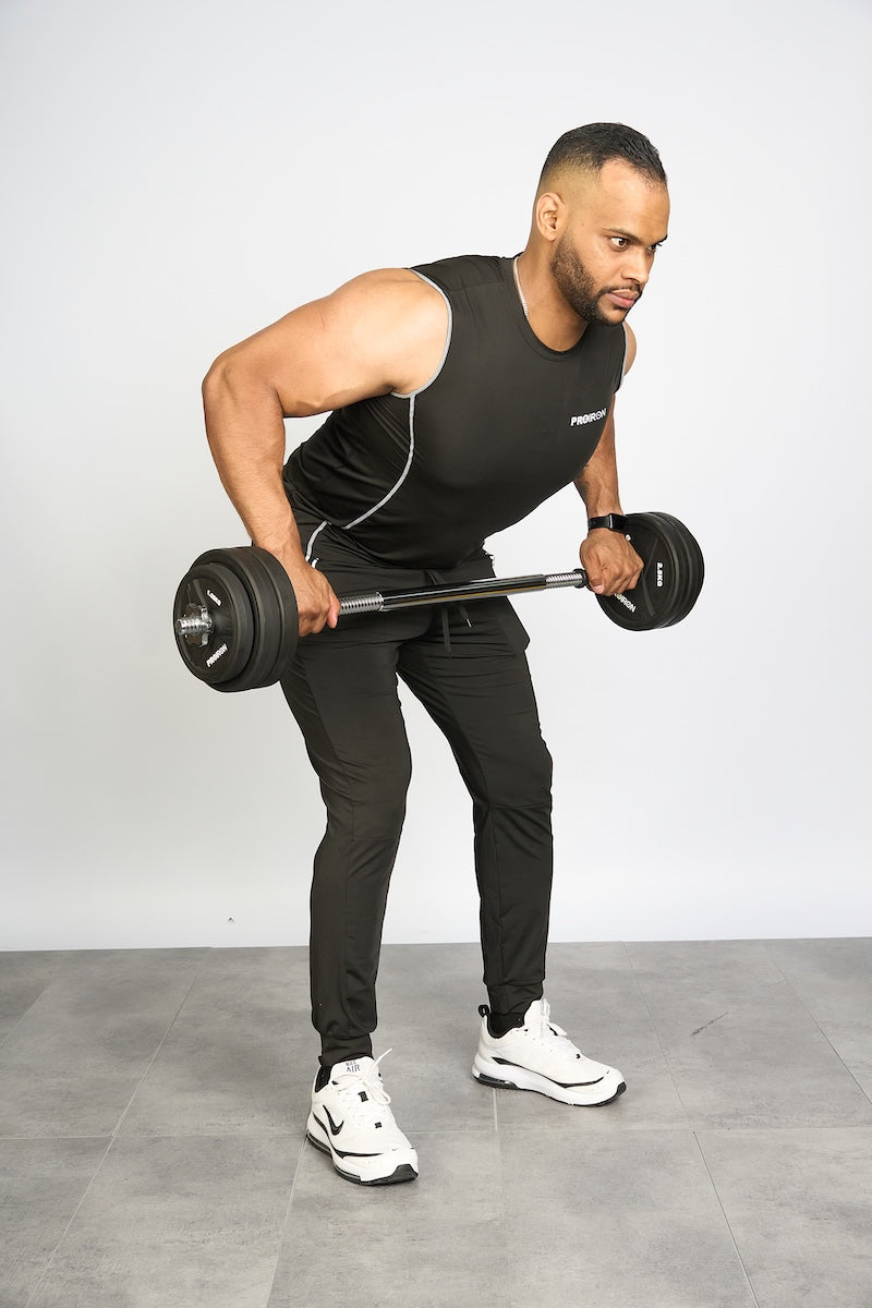 Juego de Mancuernas de Caucho Ajustable