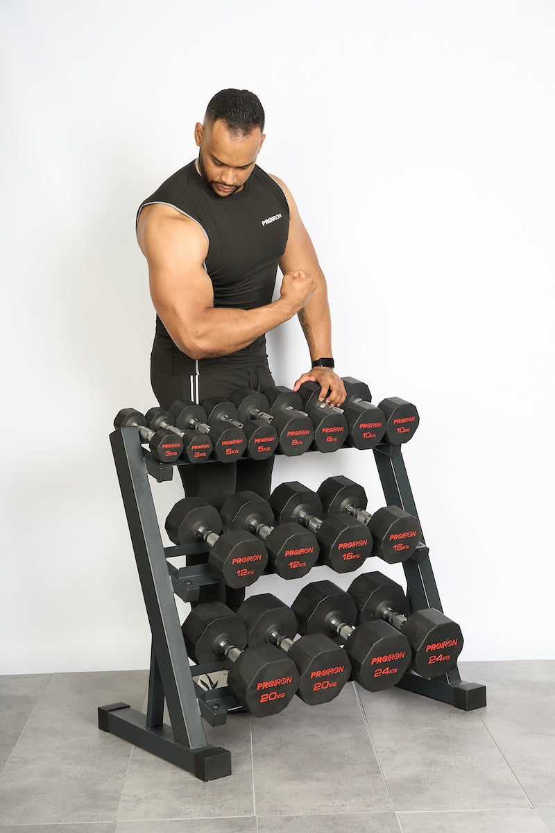 Rack de Acero de 3 niveles