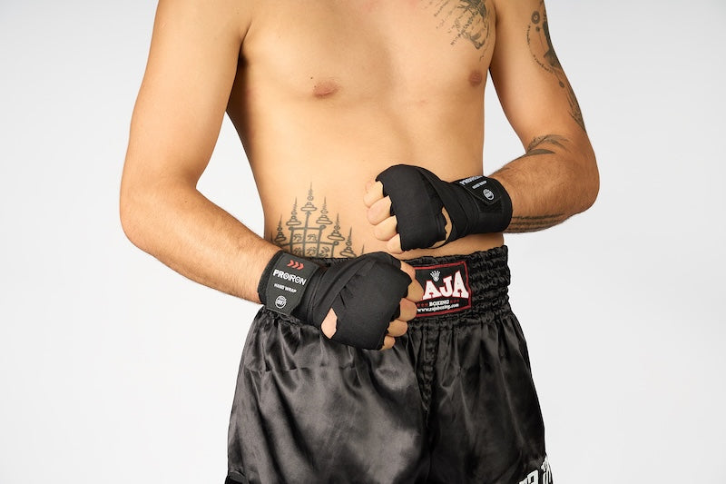 Vendas Semi Elasticas para Entrenamiento de Boxeo, Muay Thai y MMA