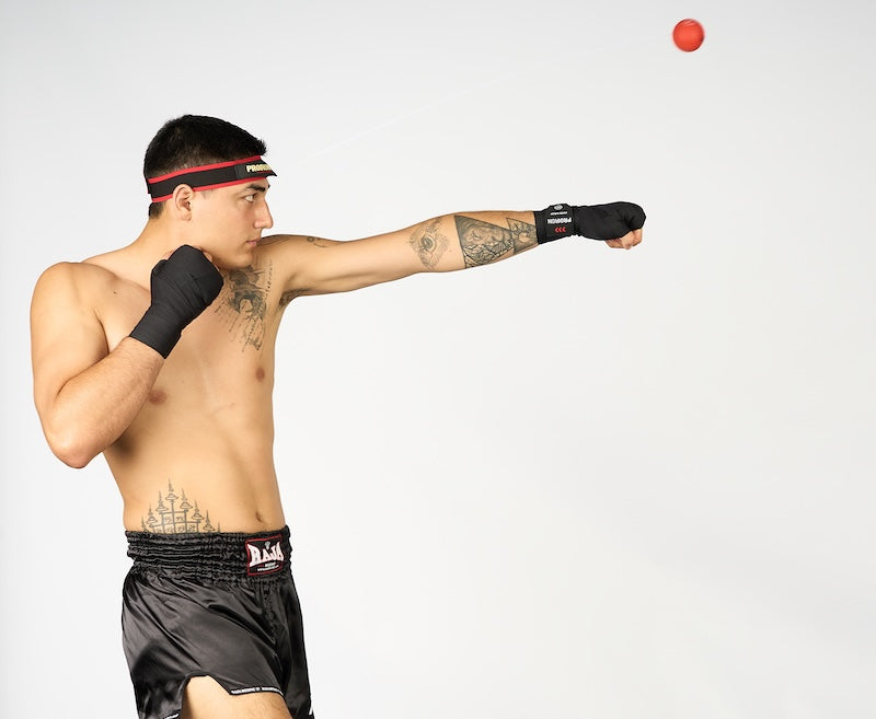 Set de 4 Reflex Speedballs para entrenamiento de Boxeo y MMA