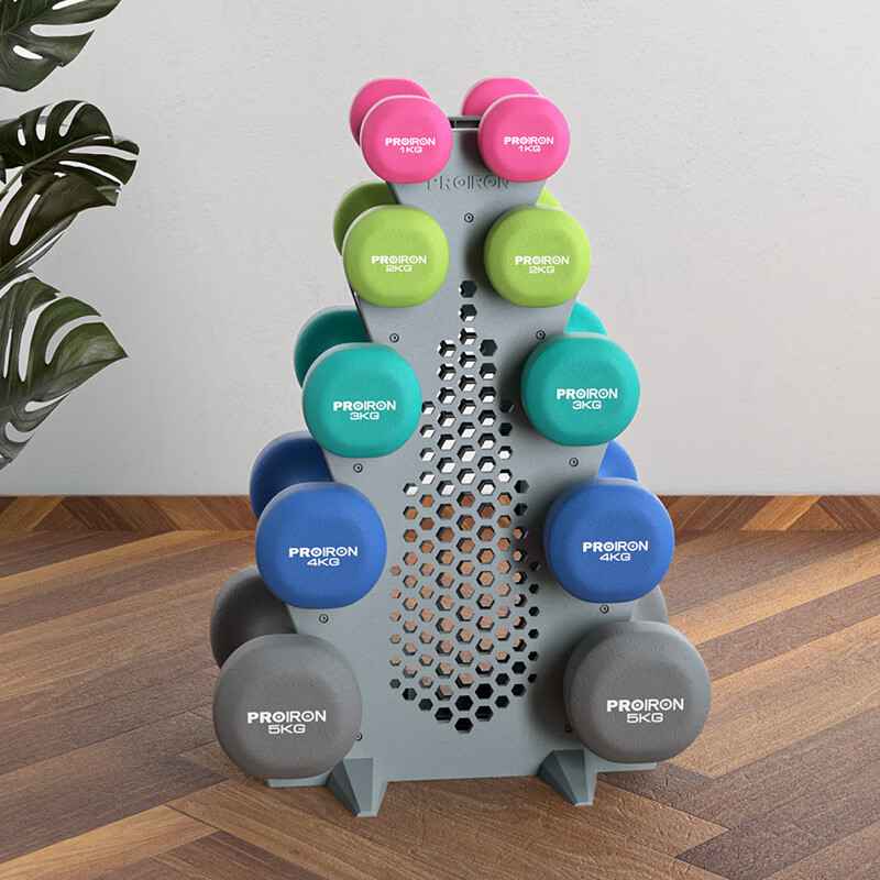 Rack de PVC de 5 niveles