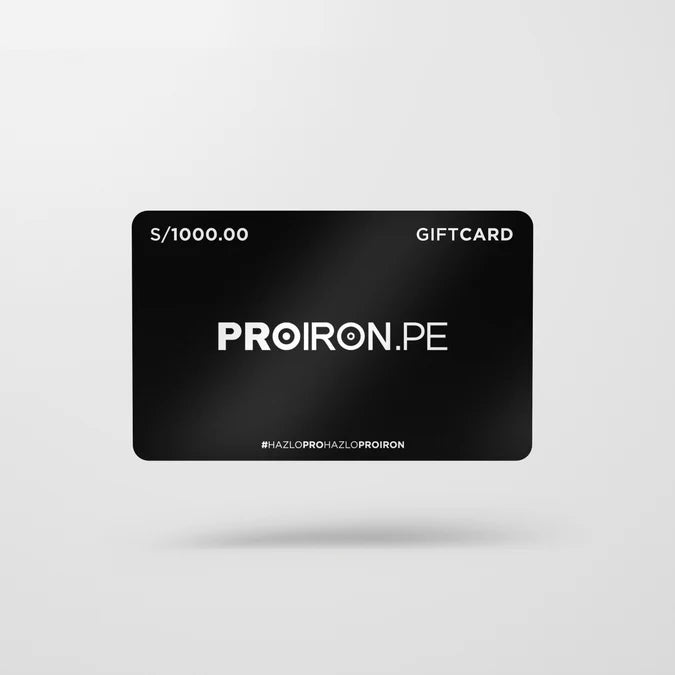 Tarjeta de Regalo o Giftcard Virtual PROIRON