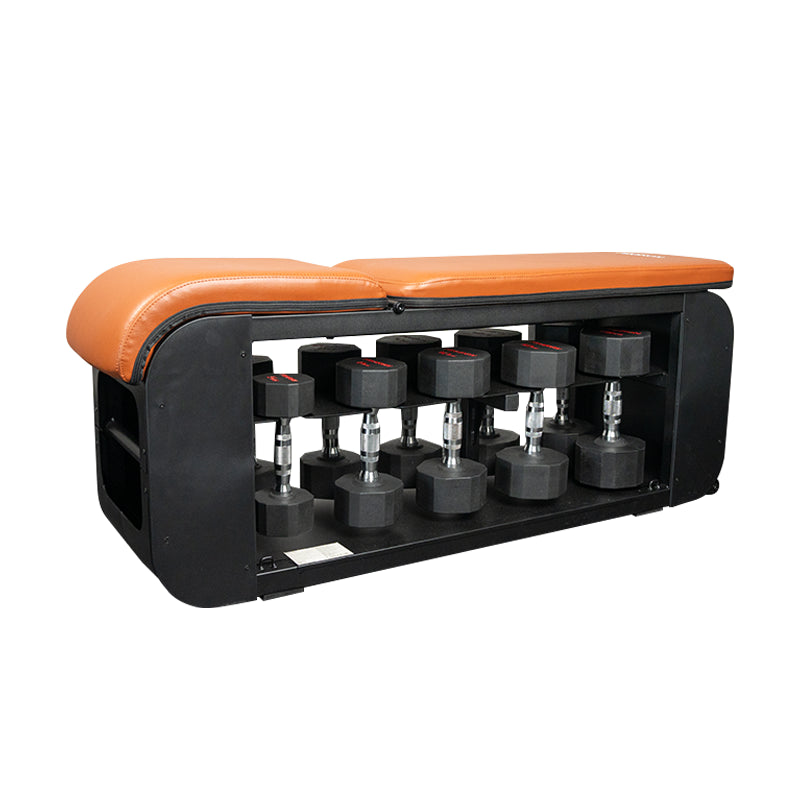 Banca Multifuncional PROIRON con Soporte para Mancuernas