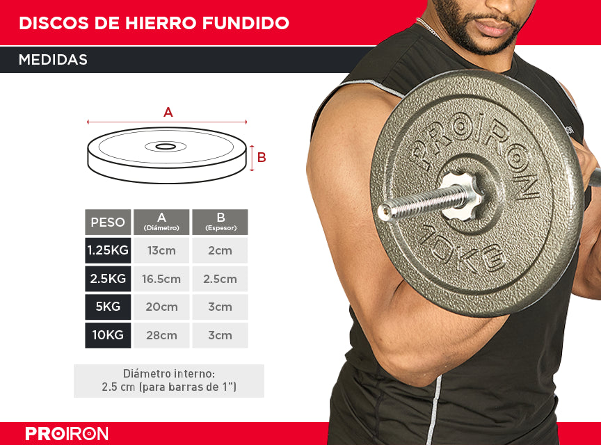 Discos de Hierro Fundido