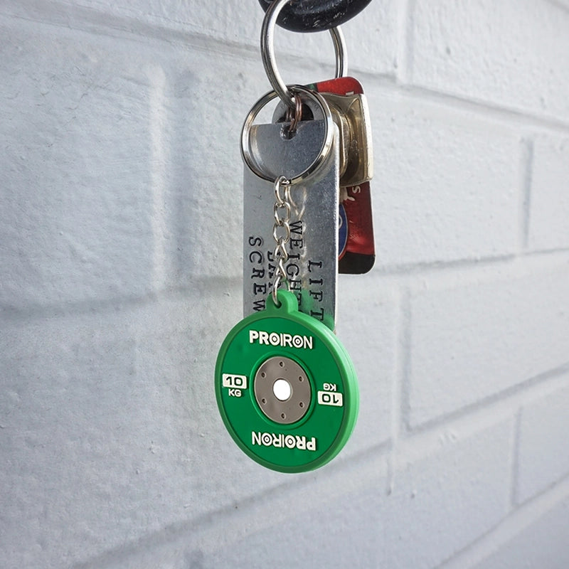 Llaveros PROIRON - Mini Discos de Pesas (Set o Individual)