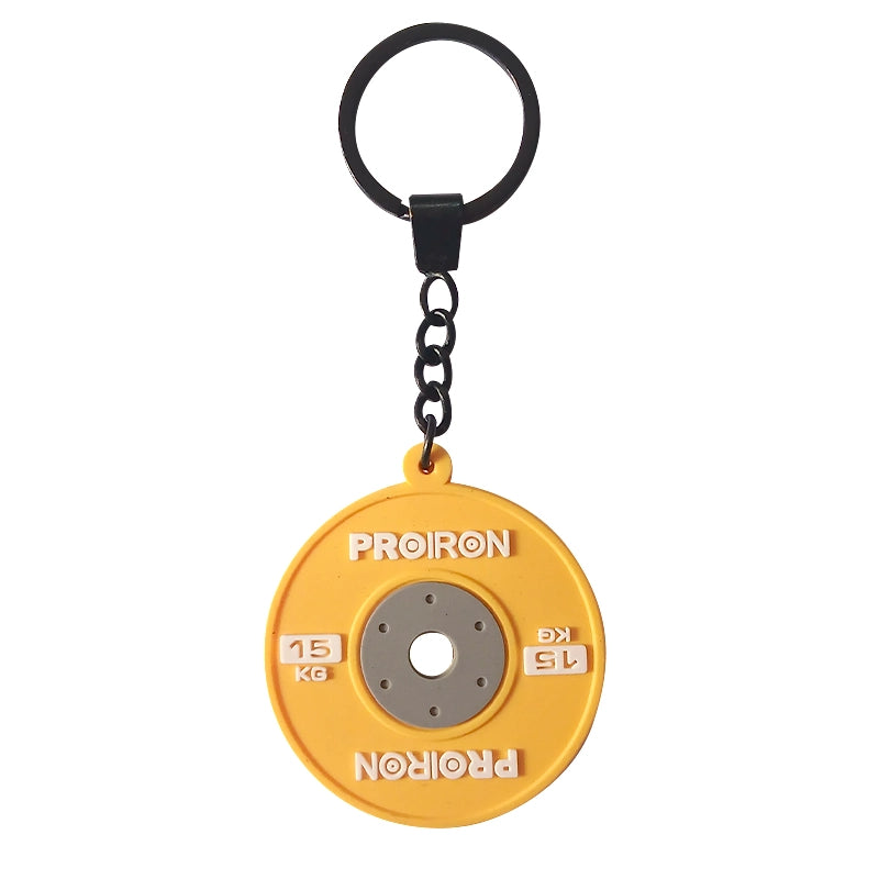 Llaveros PROIRON - Mini Discos de Pesas (Set o Individual)