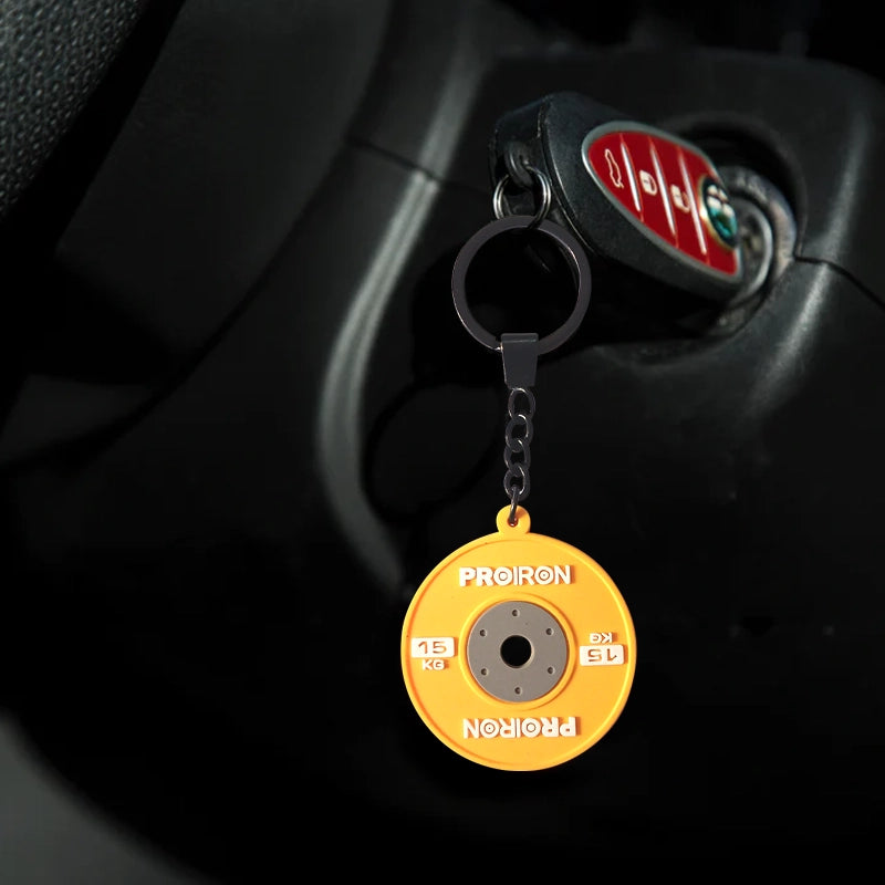 Llaveros PROIRON - Mini Discos de Pesas (Set o Individual)