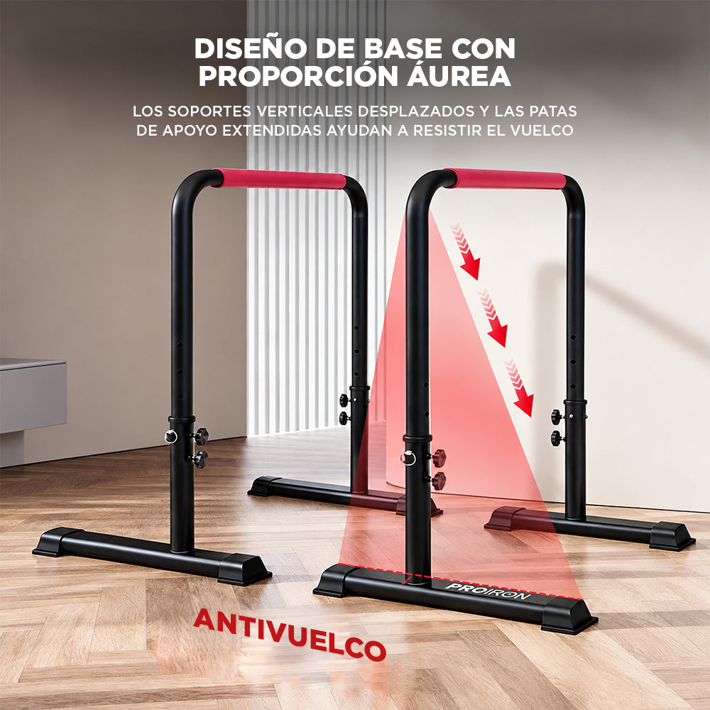 Barras Paralelas ajustables PROIRON