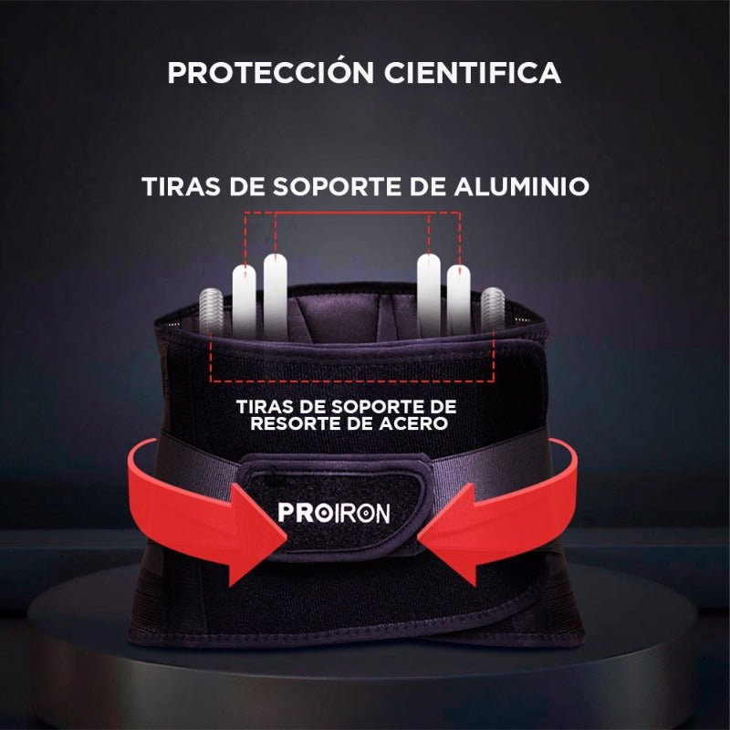 CINTURÓN DE SOPORTE LUMBAR - PROIRON PERU