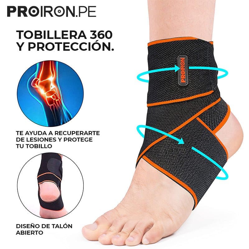 TOBILLERA AJUSTABLE - PROIRON PERU