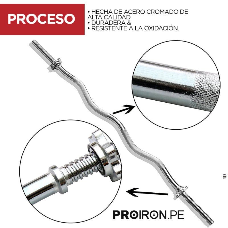 BARRA Z CROMADA 47" - PROIRON PERU