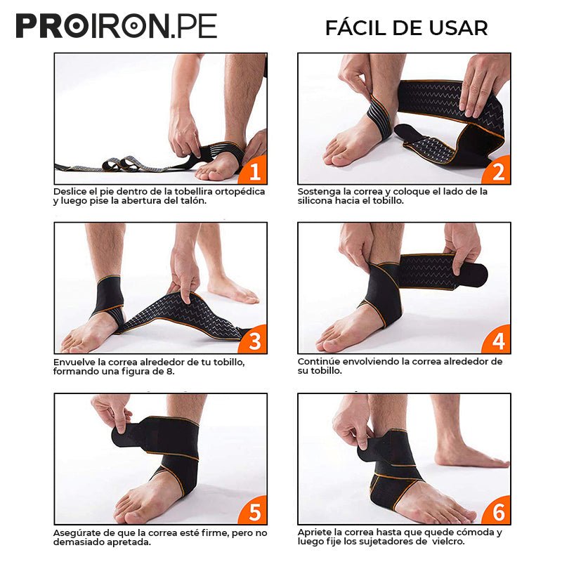 TOBILLERA AJUSTABLE - PROIRON PERU