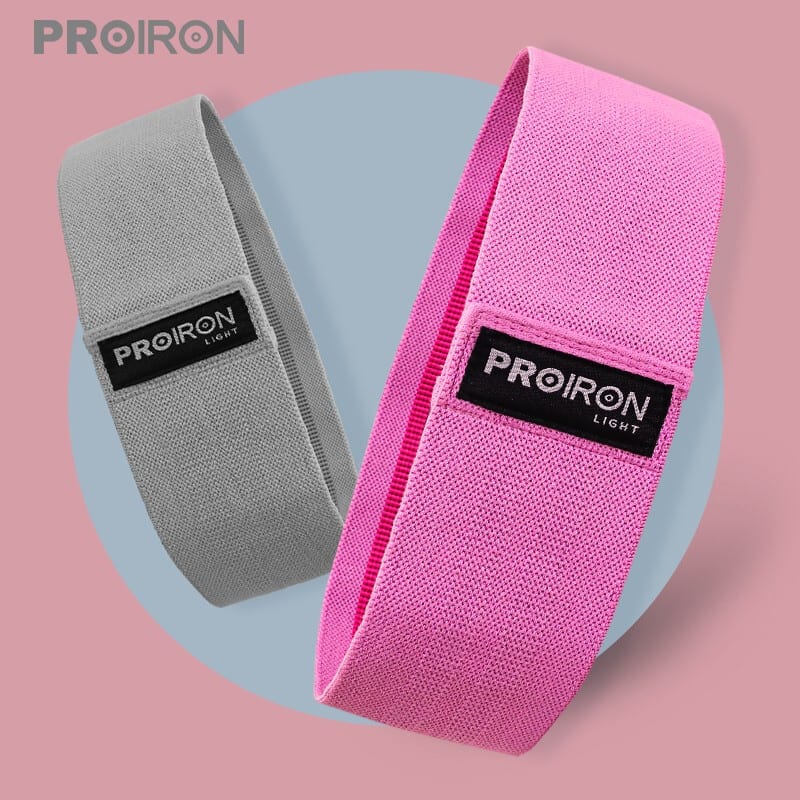 SET DE BANDAS DE RESISTENCIA DE TELA ELÁSTICA - PROIRON PERU