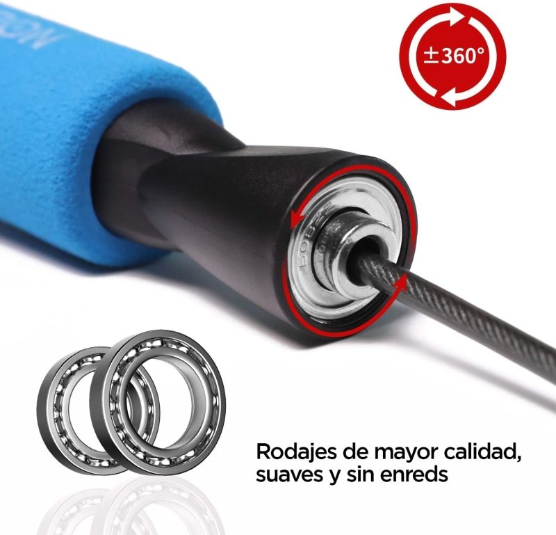 SOGA DE SALTAR CON MANGO FOAM - PROIRON PERU