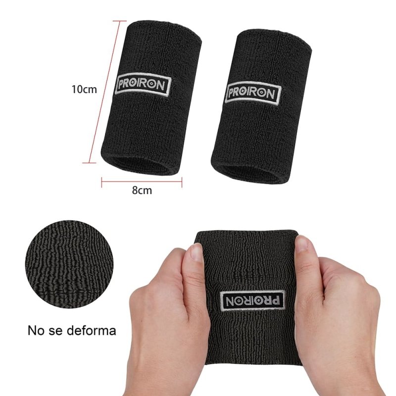 MUÑEQUERA DEPORTIVA ULTRA ABSORBENTE - PROIRON PERU