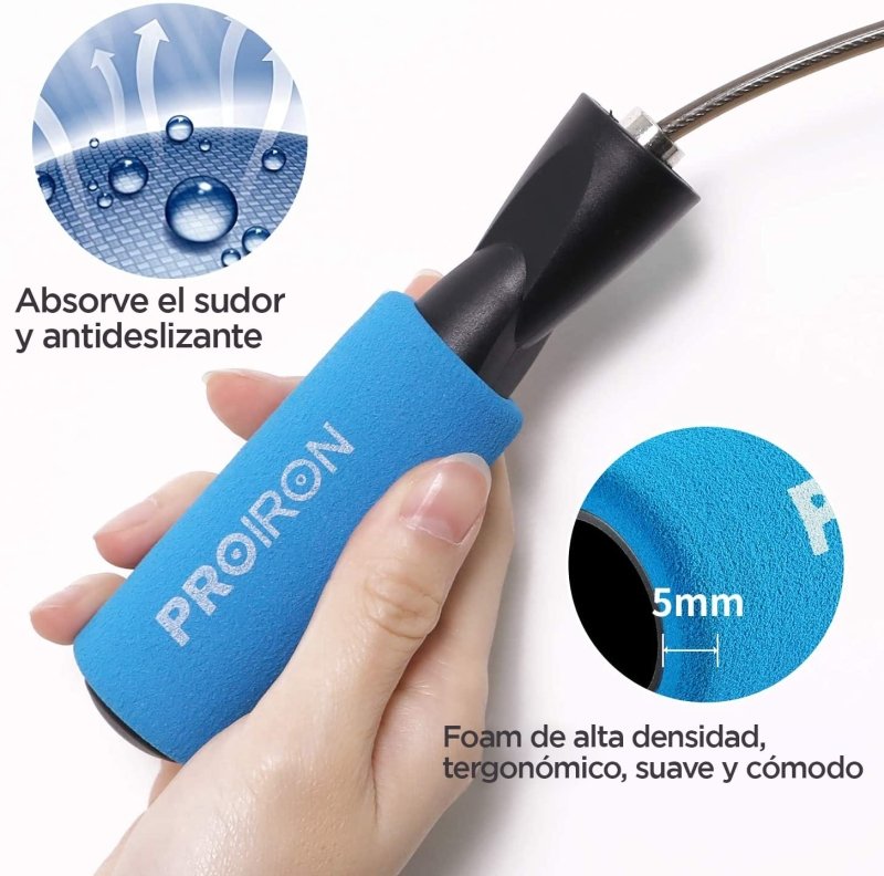 SOGA DE SALTAR CON MANGO FOAM - PROIRON PERU