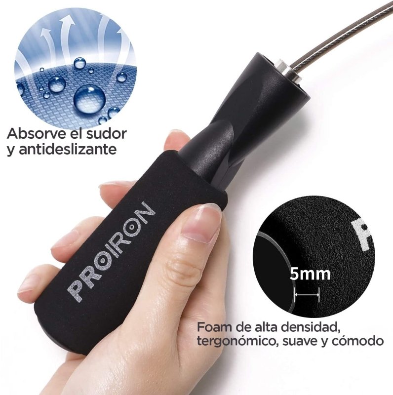 SOGA DE SALTAR CON MANGO FOAM - PROIRON PERU