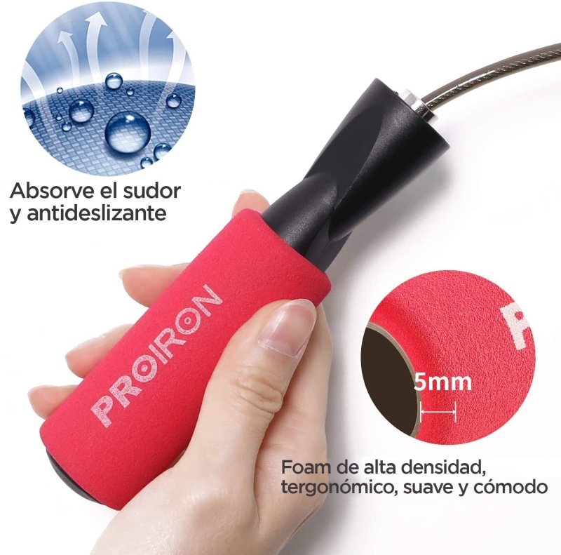 SOGA DE SALTAR CON MANGO FOAM - PROIRON PERU