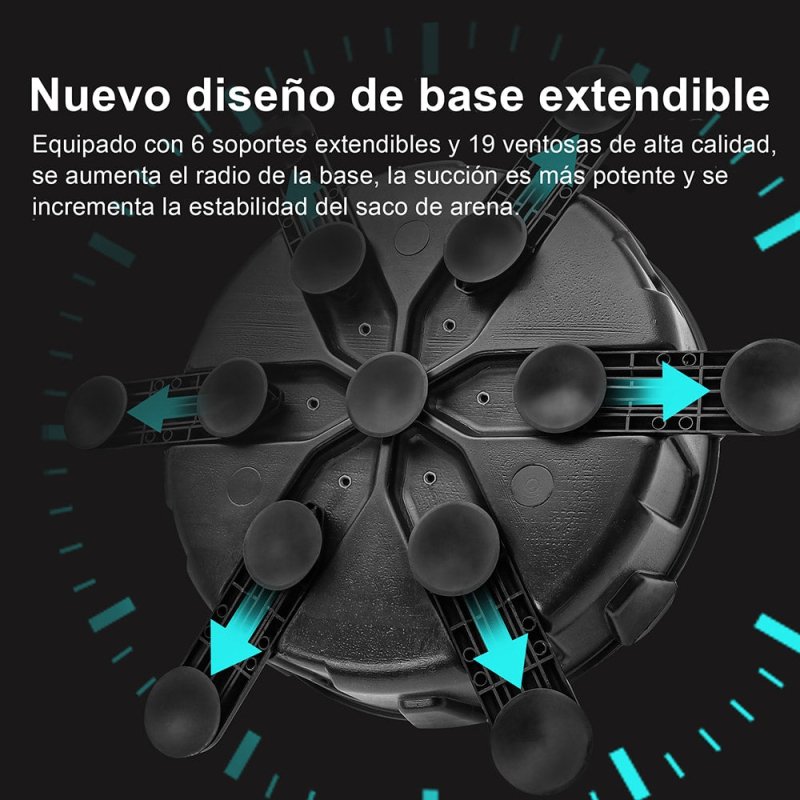 SACO DE BOX INSTRUCTIVO CON PEDESTAL - PROIRON PERU