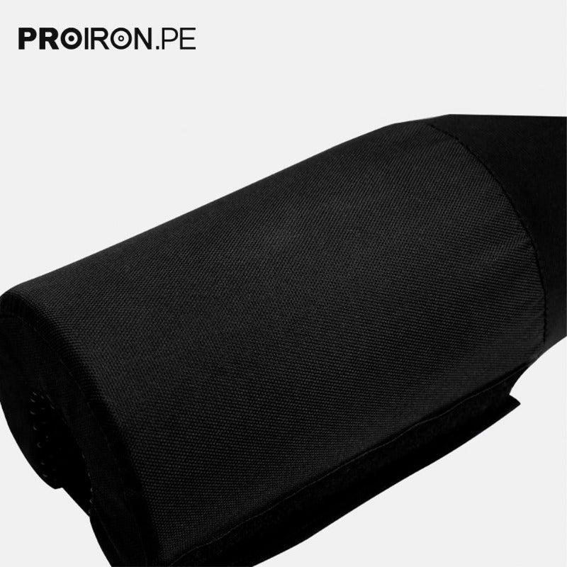 ALMOHADILLA PARA SENTADILLAS CON BARRA - NEGRO - PROIRON PERU