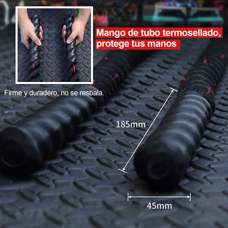 CUERDA DE FUERZA BATTLE ROPE - PROIRON PERU