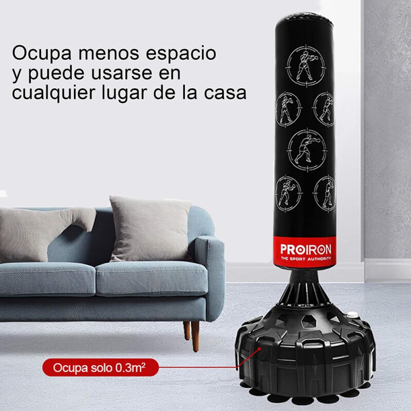 COMBO DE BOXEO, SACO DE BOX + GUANTES - PROIRON PERU