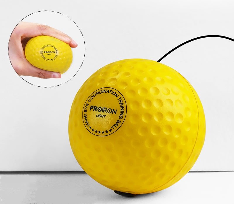 SET DE 4 REFLEX SPEEDBALLS PARA ENTRENAMIENTO DE BOXEO Y MMA - PROIRON PERU