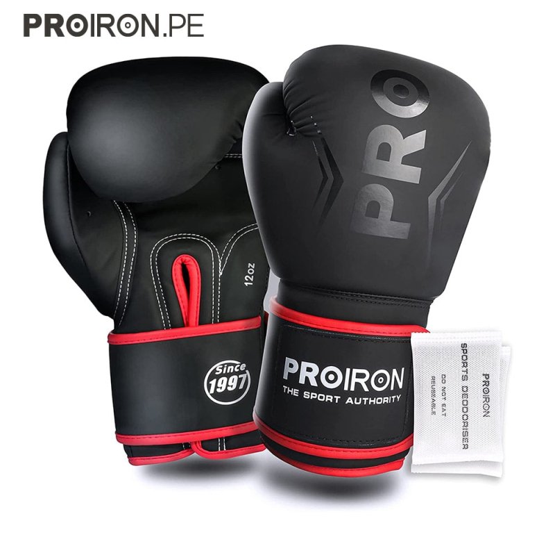 COMBO DE BOXEO, SACO DE BOX + GUANTES - PROIRON PERU