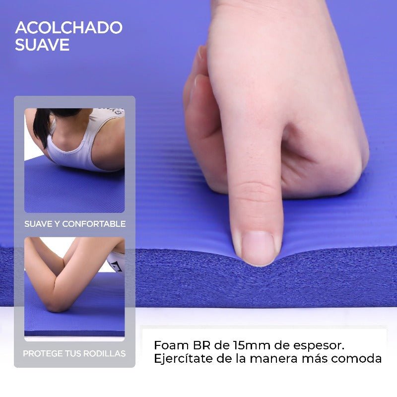 MATS DE PILATES 15 MM - PROIRON PERU