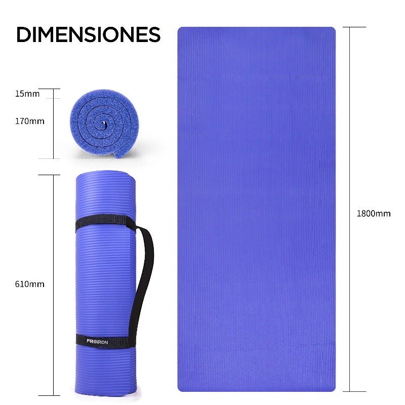 MATS DE PILATES 15 MM - PROIRON PERU