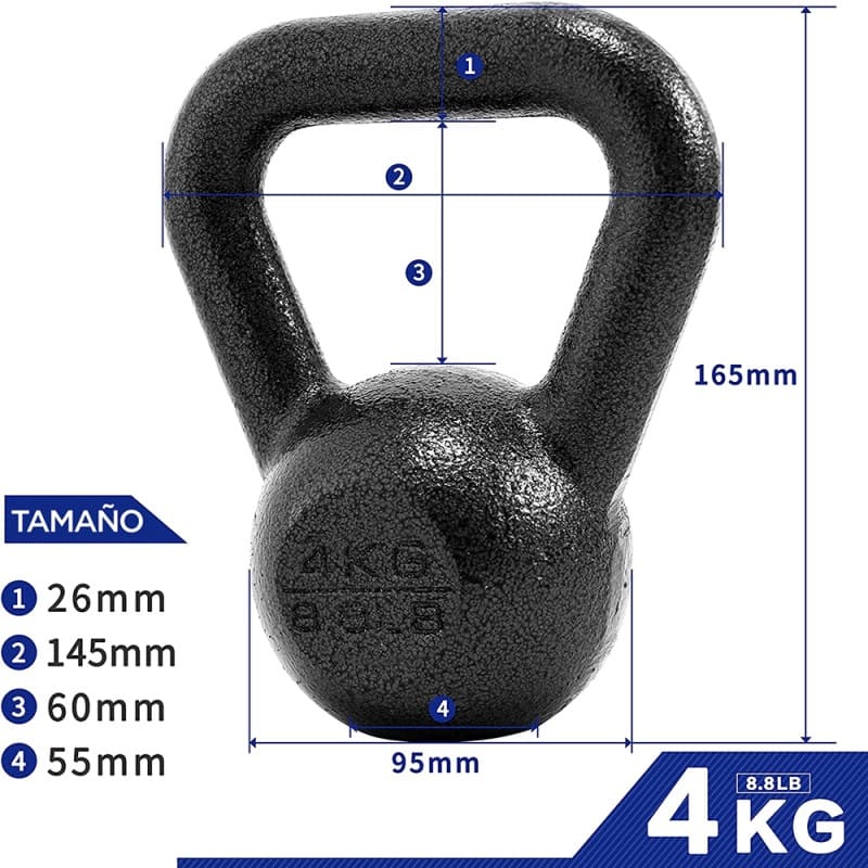 Pesas Rusas de Hierro Fundido - PROIRON PERU