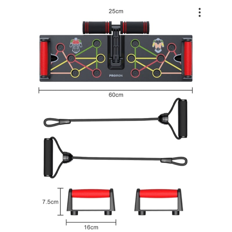 Tablero Push UP Multifuncional - PROIRON PERU