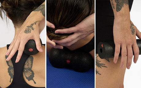 Cómo aliviar la tensión muscular con sets de masaje y foam roller