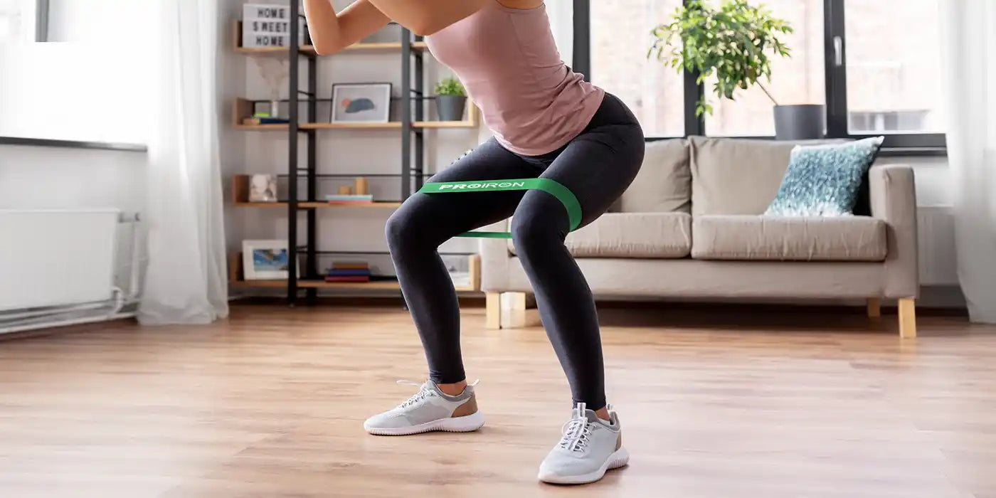 Rutina de entrenamiento con bandas elásticas