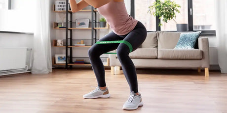 Rutina de entrenamiento con bandas elásticas