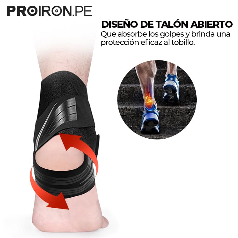 TOBILLERA DE SOPORTE ABIERTO - PROIRON PERU