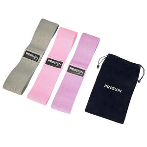 Set de 3 Bandas Elásticas de Resistencia de Tela